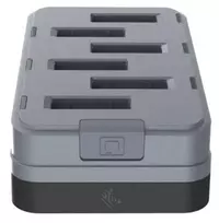 Zebra WS301 6 lizdų atsarginės baterijos įkroviklis, USB Type-C