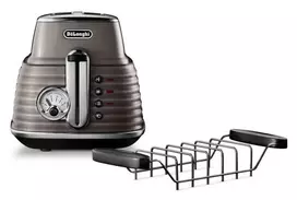 De'Longhi Scultura CTZ2103BG 2 skiltelių skrudintuvas, 900 W, šampano aukso spalvos