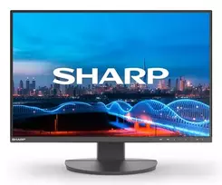 SHARP DD-EA241W 24 colių IPS monitorius - 1920x1200 WUXGA, 16:10, 5ms, 1000:1, juodas