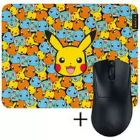 Razer DeathAdder V4 Pro belaidė žaidimų pelė + Razer Gigantus V2 pelės kilimėlis