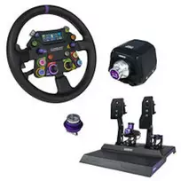 Conspit Ready to Race Bundle (8Nm) – tiesioginės pavaros lenktynių rinkinys su vairu ir pedalais