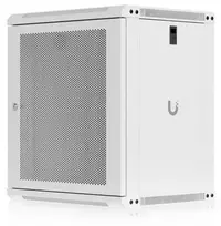 Ubiquiti UACC-Rack-12U-Wall-450-P 12U sieninis tinklo spintos stovas, 450 mm gylio, grūdinto stiklo durys, su užraktu, juodos spalvos