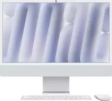 Apple iMac 24 M4 10/10/16 24GB 1TB GE STD MM K+TID - sidabrinis