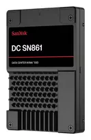 SanDisk DC SN861 1920GB U.2 PCI Express 5.0 NVMe SSD - 13700MB/s skaitymas, 3600MB/s rašymas, MTBF 2500000 h