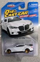 MSZ  Automobilio modelis BMW 3.0 CSL, skalė 1:64