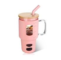 Mujuze Daugkartinio naudojimo puodelis 946 ml, rožinis