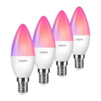 Išmaniosios LED lemputės „Lepro BC1-EU-4“, E14, 4 vnt.