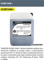 Kenotek GLOBO 3600+ — priešplovimo priemonė su laimo kvapu, 20 l