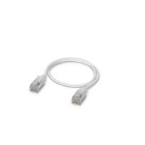 UBIQUITI UniFi Premium Cat.6A Etherlighting Patch Cable, 0.3 meter (UACC-Cable-Patch-EL-C6A-0.3M-W)