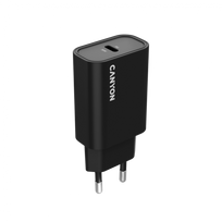 CANYON charger OnCharge 30CL Max Power 30W 1xPD EU Black|CNE-CHA30CLB