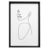 WALTHER rėmelis Silhouette 20x30 black (NW030B)