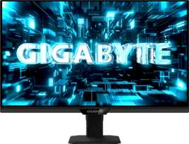 GIGABYTE G27Q20T žaidimų monitorius | 27 colių (68.6 cm) | QHD (2560x1440, 16:9) | SuperSpeed IPS (SS-IPS) technologija | Atnaujinimo dažnis: 200Hz (iki 210Hz OC) | Reakcijos laikas: 0.5ms (GTG) | Apsauga nuo vaizdo trūkinėjimo: AMD FreeSync Premium  and  G-SYNC Compatible | Ryškumas: 350 cd/m² | Spalvų gama: 94% DCI-P3 (1.07B spalvų) | Jungtys: 2x HDMI 2.0, 1x DisplayPort 1.4, Earphone Jack | Funkcijos: Smart OD, AI Black Equalizer, Aim Stabilizer Sync | Flicker-Free ir Low Blue Light technologijos | VESA montavimas