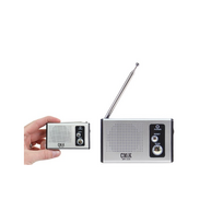 Mini FM radijas / radijo imtuvas su ausinių lizdu, CMiK MK-229