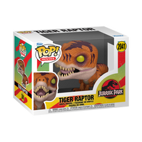 FUNKO  POP! Kolekcionuojama figūrėlė - JURASSIC PARK S3: Tiger Raptor
