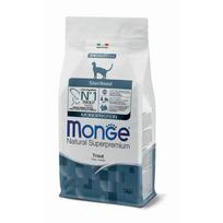 Monge Sterilised Monoprotein sausas pašaras su upėtakiu katėms, 1.5 kg
