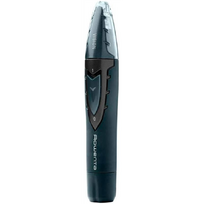 Rowenta Nose and Ear Trimmer  TN3011F0  Cordless  Wet & Dry  Black/Blue
