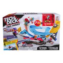 Pirštų riedlenčių rinkinys Tech Deck Free Riders Extreme, įvairių spalvų