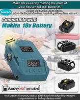 Akumuliatorinis lituoklis, skirtas Makita 18 V akumuliatoriui, lituoklio stovas, skirtas Makita 18 V akumuliatoriui Bl1830 Bl1850, 60 W Lcd reguliuojamos temperatūros 180–480 °c belaidis lituoklis su 50 g lydmetalio