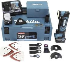 Makita Tm30dsmjx5 akumuliatorinis daugiafunkcis įrankis 10.8 V / 4.0 Ah, 2 akumuliatoriai, įkroviklis, Makpac įeina, 41 dalies priedų rinkinys
