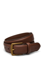 Polo Ralph Lauren - Full-Grain Leather Dress Belt - Klasikinis diržas - Ruda