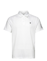 Björn Borg - Ace Mesh Panel Polo Shirt - Sportiniai trumparankoviai polo marškinėliai - Balta