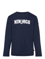 Lego Wear - Lego® Ninjago® T-Shirt L/S - Lwtano 614 - Ilgarankoviai marškinėliai - Tamsiai mėlyna