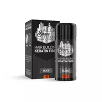 The Shave Factory Hair Building Keratin Fiber Plaukų tankinimo pudra, BLACK, 22 g
