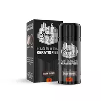 The Shave Factory Hair Building Keratin Fiber Plaukų tankinimo pudra, DARK BROWN, 22 g