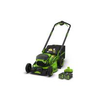 Akumuliatorinė savaeigė vejapjovė Greenworks LM5104SA38Ah; 40 V; 2x5,0 Ah akum. + 8,0 Ah akumuliatorius