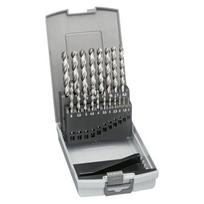 Grąžtų komplektas metalui Fortis 4317784771047; HSS-Co; 1-10 mm; 19 vnt.