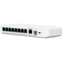Ubiquiti switch USW-Flex-2.5G-8-EU 8-port 2.5GbE ports, 10GbE PoE+ input port for power / SFP+ port combo|USW-FLEX-2.5G-8-EU