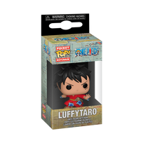 Raktų pakabukas Funko POP! One Piece Monkey D. Luffy, 10 cm, juoda sp./raudona sp.
