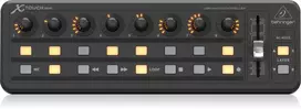 MIDI klaviatūra USB Behringer X-TOUCH MINI, valdymo tipai: mygtukai, sukamieji reguliatoriai, slankikliai