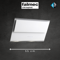 Garų surinkėjas Falmec VERSO 55 White - NEMOKAMAS PRISTATYMAS
