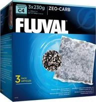 Fluval Carbon Zeo-Carb kasetė C4 filtrui, 3x230g