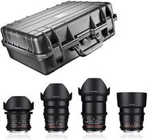 Objektyvas Samyang Video DSLR pagrindinis rinkinys II Sony E