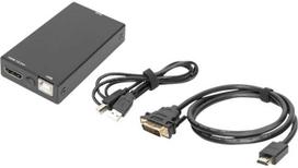 System przekazu sygnału AV Digitus DIGITUS DVI-Dongle für modulare KVM-Konsolen, RJ45 auf DVI