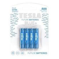 Tesla TESLA Mėlynas Cinko-anglies baterijos AAA (R03, mikro, lizdinė plokštelė) 4 vnt.