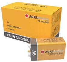 Agfa AgfaPhoto šarminė baterija Professional -9V E-Block 10 vnt.