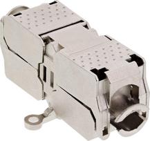 InLine® jungiamoji dėžutė Cat.6A 600 Mhz LSA ekranuota