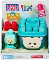 Mega Bloks, Pirmieji statybininkai, Konstruoti - Svyruojantis Ežiukas, Konstruktorius Rinkinys, Unisex, 1-5 Metalas