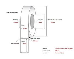 Capture Label 76x76 - Core 25.