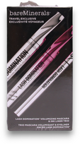 Bare Minerals Travel Exclusive Set BareMinerals: Lash Domination Volumizing Blakstienų tušas Intense Juodas 8.5 ml + Lash Domination Volumizing Blakstienų tušas Juodas 8.5 ml + Lash Domination Gel Pieštukas Akių apvadas Juodas 0.6 ml