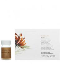 „Simply Zen“ dvigubo poveikio nenuplaunamas galvos odos serumas, skirtas tankumui ir gyvybingumui, 12 vnt., 5 ml