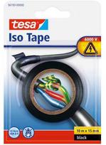 tesa Izoliacinė juosta 10 m 15 mm juoda blisterinė pakuotė
