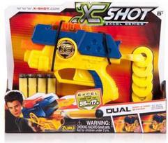 Zuru, X-Shot Excel Dual, žaislinis pistoletas, berniukams, 8+ metų