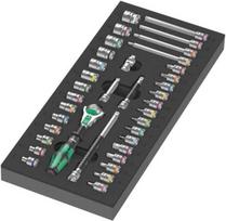Wera putplasčio įdėklas ZYKLOP 1/4'' 8000 A, SET 1, 37 dalių (1 vnt.)