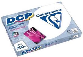Clairefontaine DCP, lazeriniam/rašaliniam spausdinimui, A4 (210x297 mm), satinas, 125 lapų, 250 g/m², baltas
