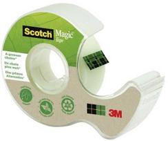 3M Scotch® Magic™ tape Geresnis pasirinkimas, 1 ritinys, 19 mm x 20 m + 1 daugkartinio naudojimo dozatorius