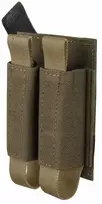 Dvigubas įdėklas pistoleto dėtuvėms Helikon-Tex, Coyote